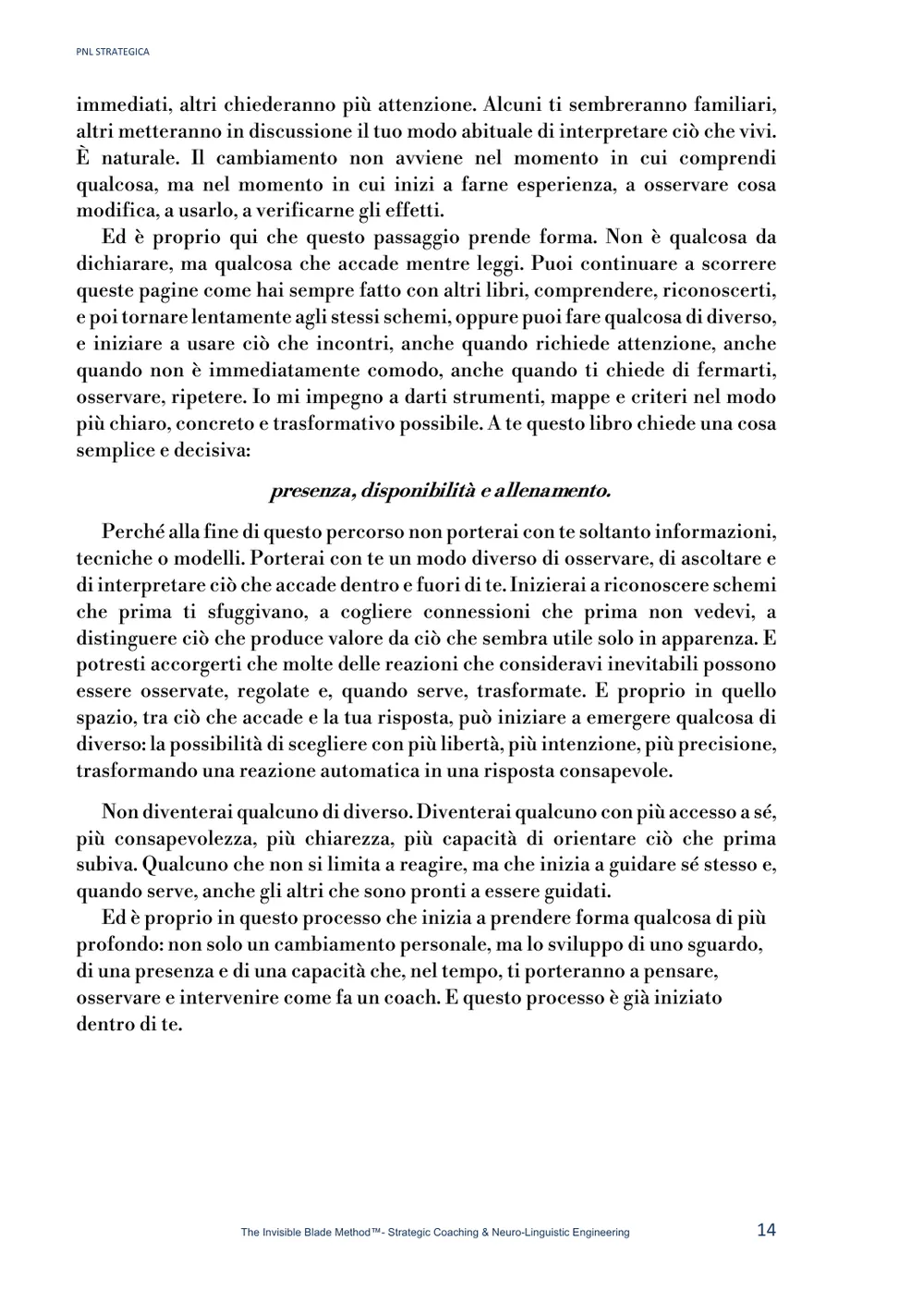 Anteprima, pagina 4 di 14: L'inizio del cambiamento, terza pagina