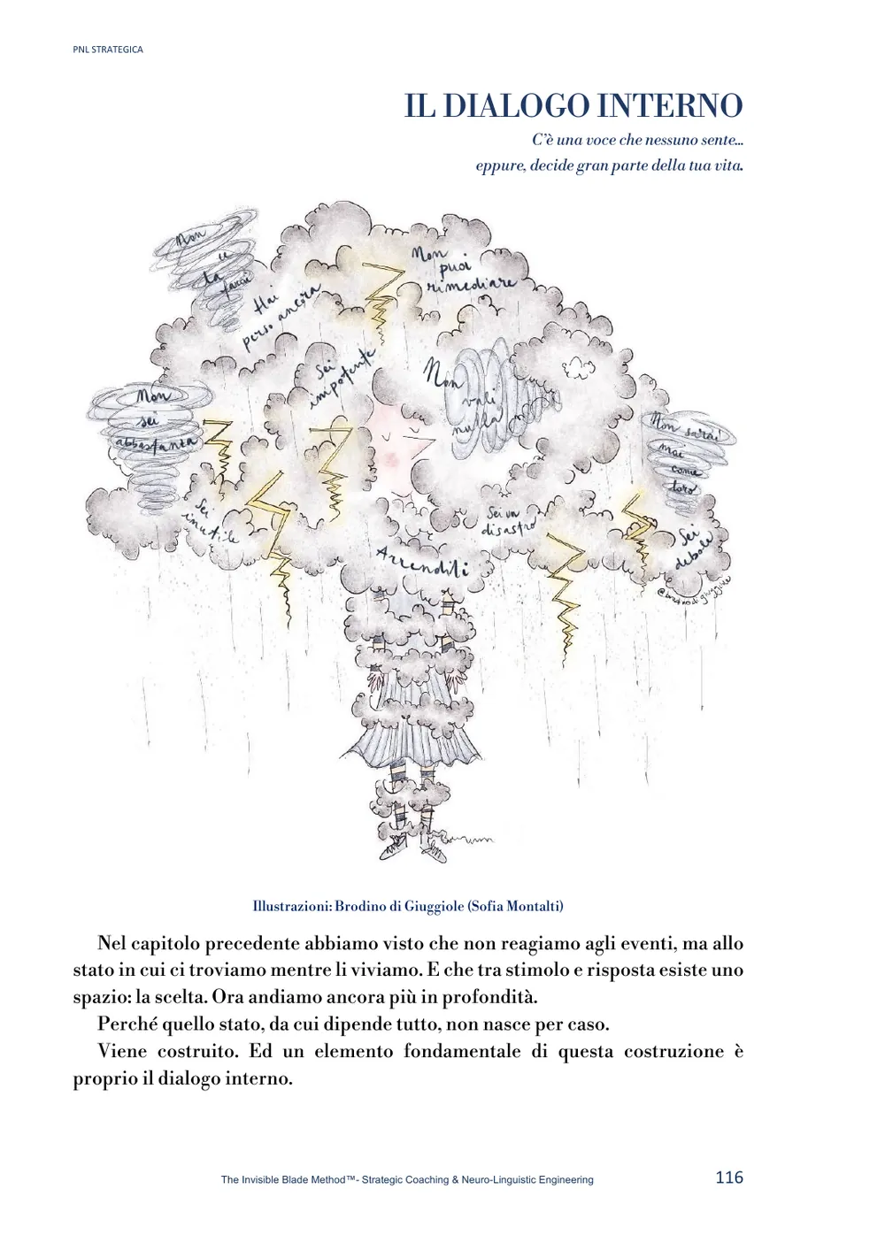 Anteprima, pagina 7 di 14: Il dialogo interno, con illustrazione