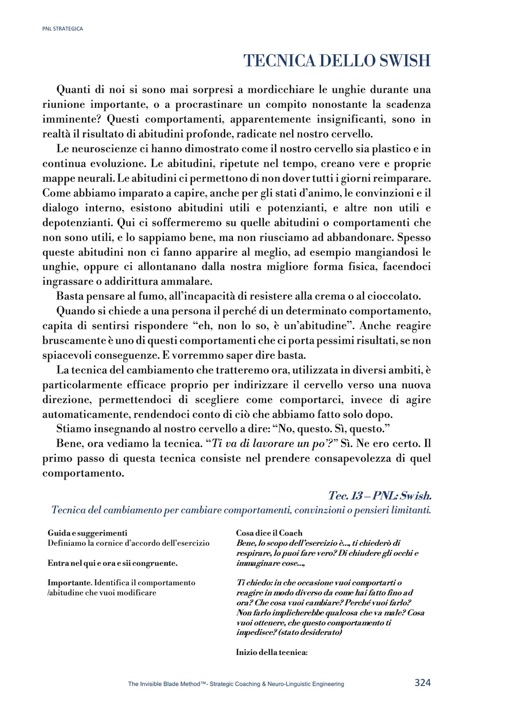 Anteprima, pagina 10 di 14: Volume II: la tecnica dello Swish