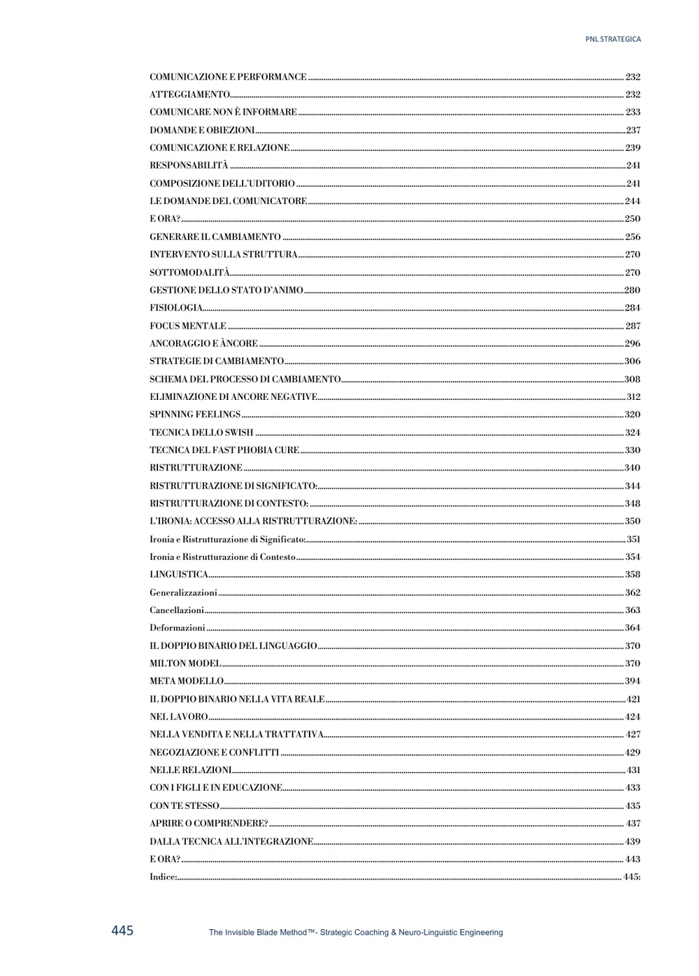 Anteprima, pagina 14 di 14: Indice dell'Edizione Premium, seconda pagina