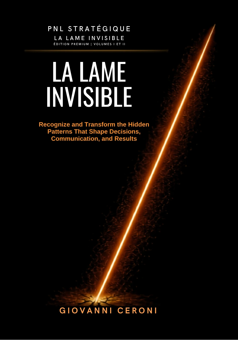 Couverture La Lame Invisible – PNL Stratégique – Édition Premium